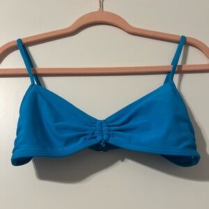 Blue Aqua Bikini Top S/M Target Bathing Suit